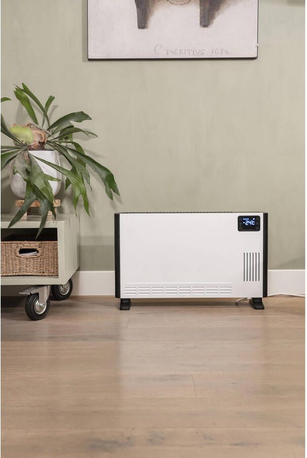 Eurom Safe-T-Convect 2400 convectorkachel 2400 Watt Afstandsbediening Ventilator LCD Display - Foto 3