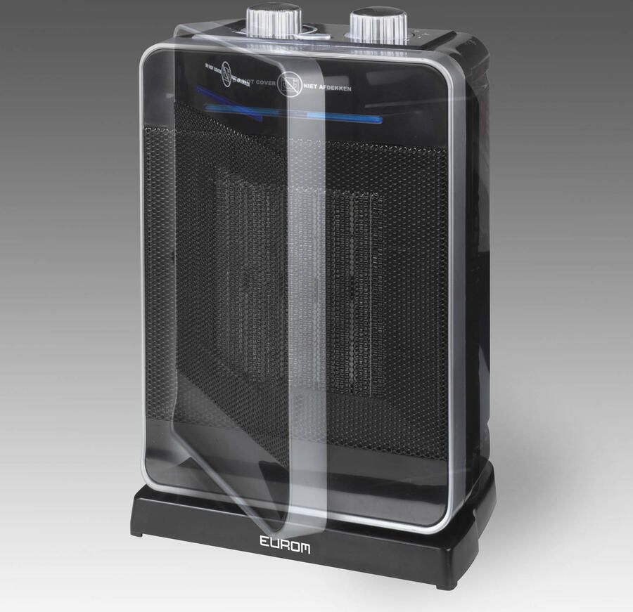 Eurom Safe-t-heater 2000 Heater Keramische kachel Zwart - Foto 3