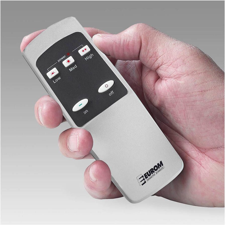 Eurom Terrasverwarming Golden 2000 Ultra RCD 2000 Watt Elektrisch IP65 Spuitwaterdicht Waterproof 3 Standen Hangend - Foto 6