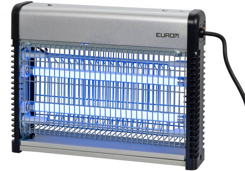 Eurom vliegenlamp Fly Away Metal 16 LED