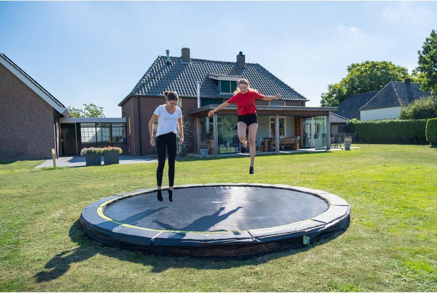 EXIT Toys EXIT Silhouette inground sports trampoline rond ø305cm zwart - Foto 3