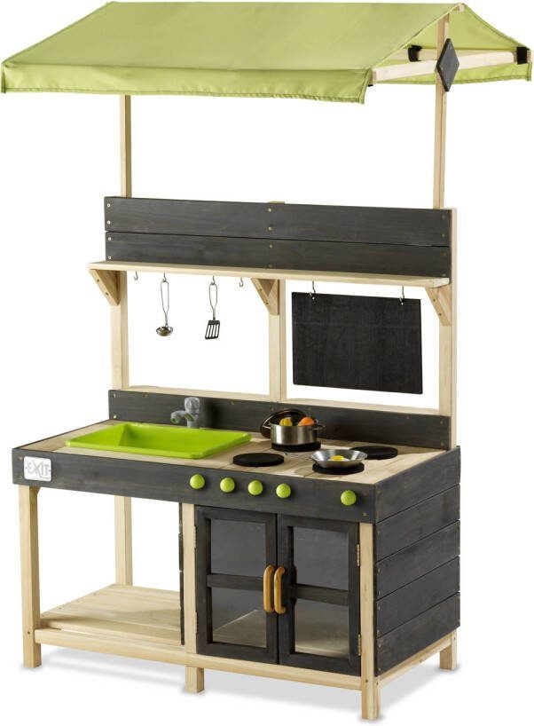 EXIT Toys EXIT Yummy 300 houten speelgoed buitenkeuken naturel - Foto 2