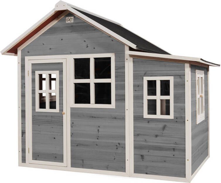 EXIT Toys Exit Loft 150 Houten Speelhuis Grijs