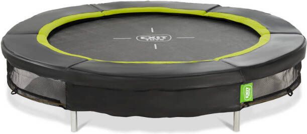 EXIT Silhouette inground sports trampoline zwart ø 183 cm