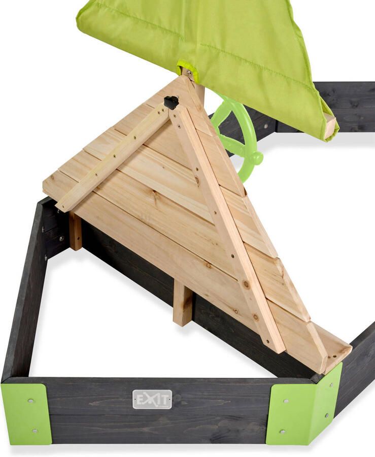 EXIT Toys EXIT Aksent houten zandbak boot 190x90cm - Foto 2