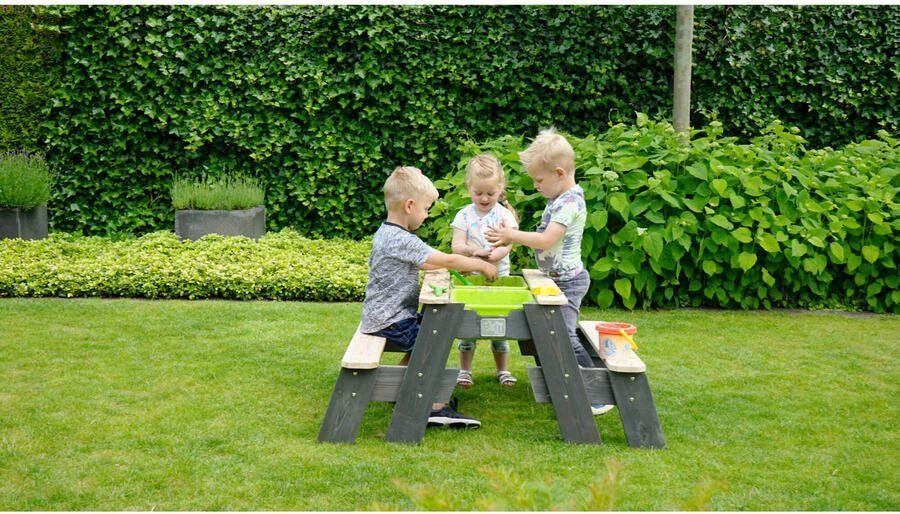 EXIT Toys Exit Aksent Zand- Water- En Picknicktafel (2 Bankjes) - Foto 6
