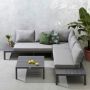 Exotan Persoon Outdoor Living Exotan La Vida loungeset 4-delig Antraciet Aluminium - Thumbnail 2