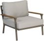 Exotan Orlando Loungestoel Buiten Aluminium Champagne 82x89x75 - Thumbnail 2