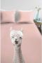 Ambiante katoenen dekbedovertrek lits-jumeaux Alpaca (240x220 cm) - Thumbnail 2