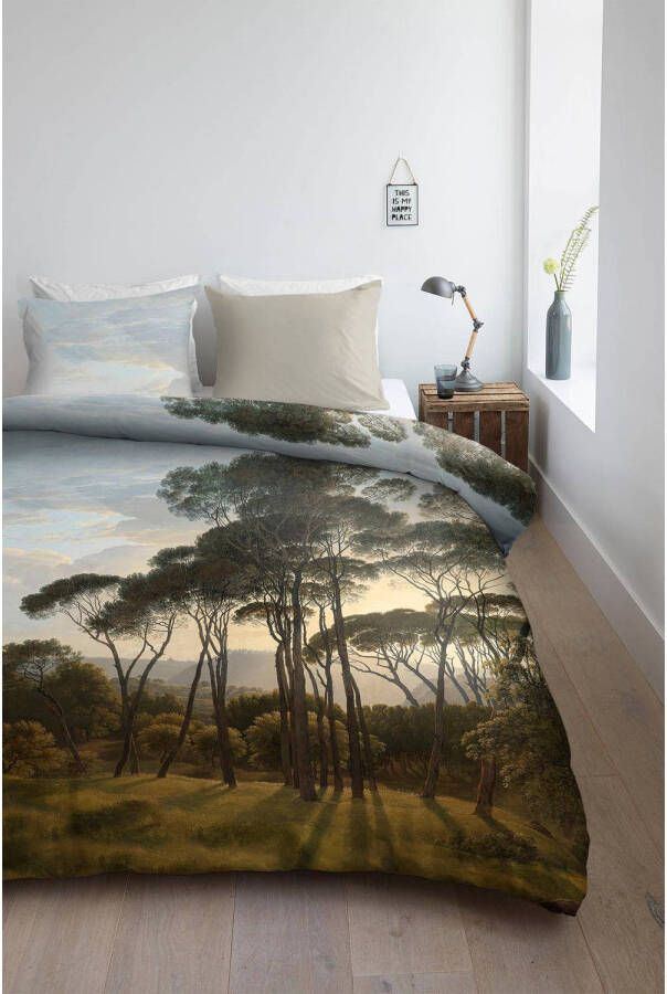 Ambiante katoen satijnen dekbedovertrek lits-jumeaux (240x220 cm)