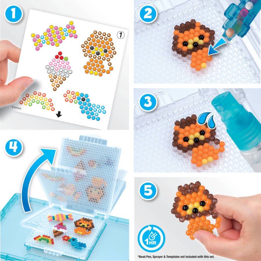 Aquabeads Navulling pastel parels