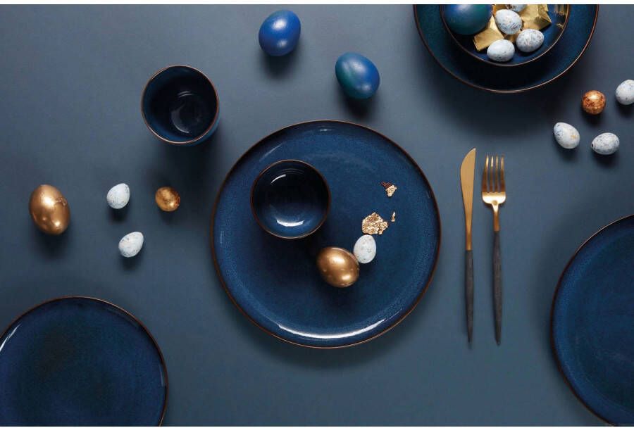 ASA Selection Espresso Kop en Schotel Saisons Midnight Blue 90 ml