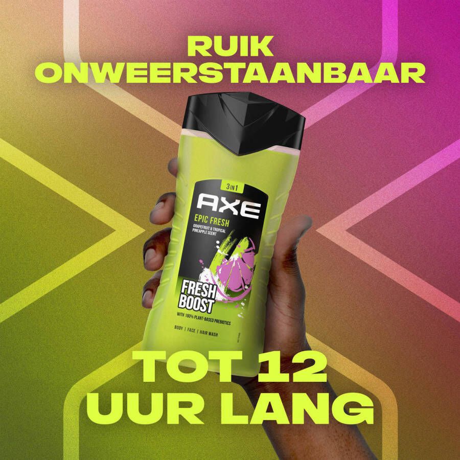 Axe Epic Fresh 3-in-1 douchegel 6 x 250 ml