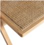 Basiclabel Klapstoel Weft Rattan Naturel 77x47x60 - Thumbnail 4