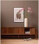 Basiclabel Plint TV meubel met Streep Hout Naturel 55x160x40 - Thumbnail 4