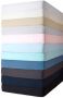 Beddinghouse Jersey Topper Hoeslaken Lits-jumeaux 180x200 220 cm Wit - Thumbnail 10