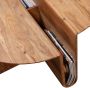 WOOOD Salontafel Jaws van acaciahout h 45 cm x ø 90 cm - Thumbnail 7