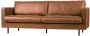 BePureHome Rodeo Classic Bank 2 Zits Recycle Leer Cognac 83x230x88 - Thumbnail 2