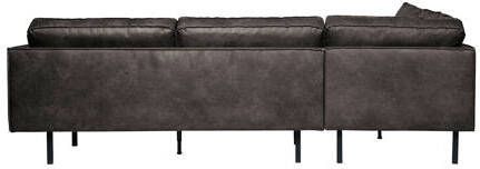 BePureHome eco-leren hoekbank links Rodeo
