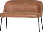 BePureHome Vogue Eetbank Leer Cognac 83x120x59 - Thumbnail 4