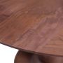 BePureHome Blanco eettafel Mango hout Walnoot 75x120x120 - Thumbnail 2