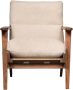 BePureHome Houston Fauteuil Bouclé|Hout Naturel 86x71x71 - Thumbnail 4