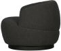 BePureHome Woolly Draaifauteuil Bouclé Antraciet 71x84x88 - Thumbnail 3