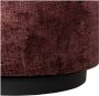 BePureHome Woolly Draaifauteuil Polyester Aubergine 71x84x88 - Thumbnail 4