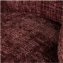 BePureHome Woolly Draaifauteuil Polyester Aubergine 71x84x88 - Thumbnail 5