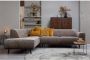 BePureHome Statement hoekbank brede ribstof taupe linkervariant - Thumbnail 5