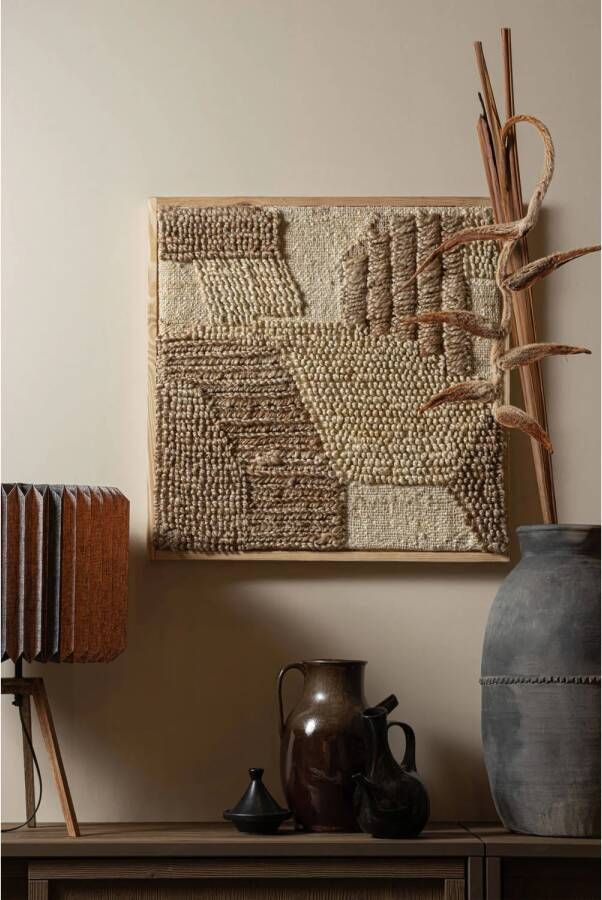 WOOOD Speck wanddecoratie (1x60x60 cm)
