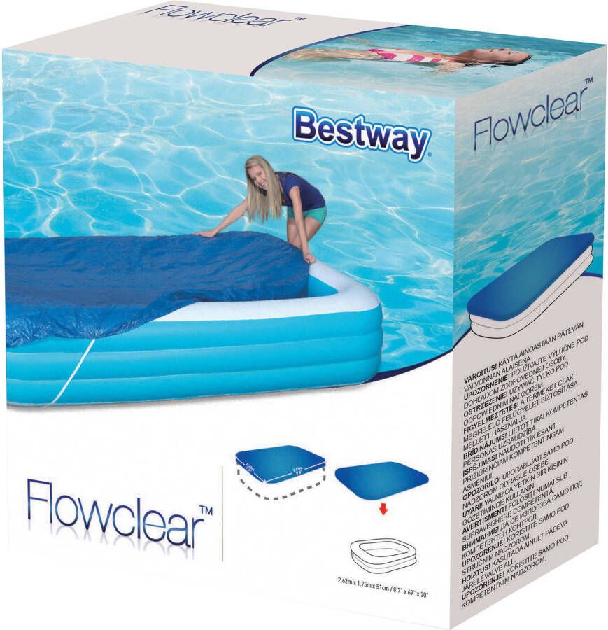 Bestway Flowclear zwembad afdekhoes