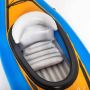 Bestway Hydro Force Cove Champion Kayak Opblaasbaar 1-Persoons met Pomp en Peddel Blauw - Thumbnail 3