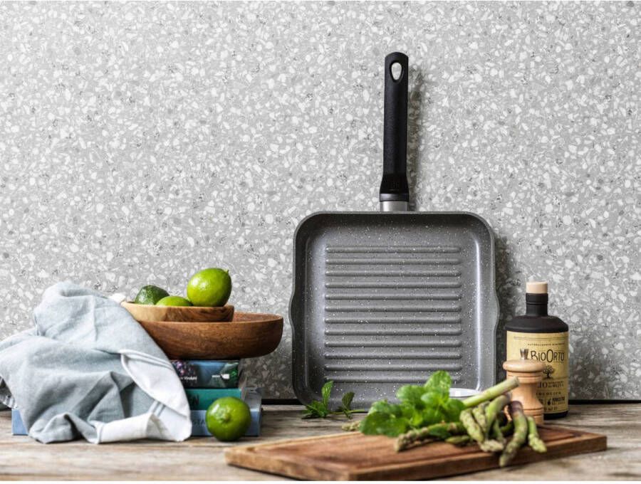 BK Grillpan Granite Aluminium 26 x 26 cm keramische anti-aanbaklaag