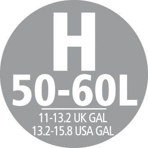 Brabantia PerfectFit afvalzak Code H (50-60 liter) (set van 6)