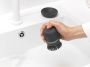 Brabantia Sink Side Afwasborstel met Zeepdispenser- Dark Grey - Thumbnail 3