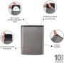 Brabantia Afvalemmer 12l Bo Staal Platinum - Thumbnail 3