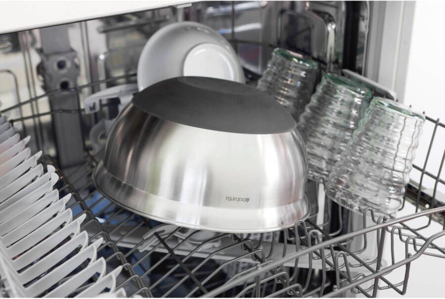 Brabantia Profile mengkom met antislip bodem 3L Matt Steel Black