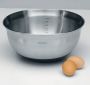 Brabantia Mengschaal beslagkom met antislip bodem 3 0 liter Matt Steel - Thumbnail 6