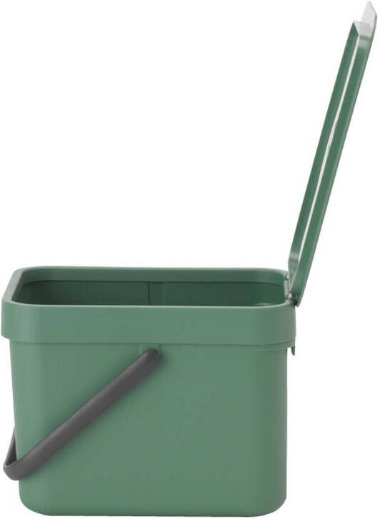 Brabantia Sort & Go afvalemmer 6L Fir Green