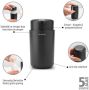 Brabantia zeepdispenser ReNew (250 ml) Dark Grey (7.6x14.3 cm) - Thumbnail 3