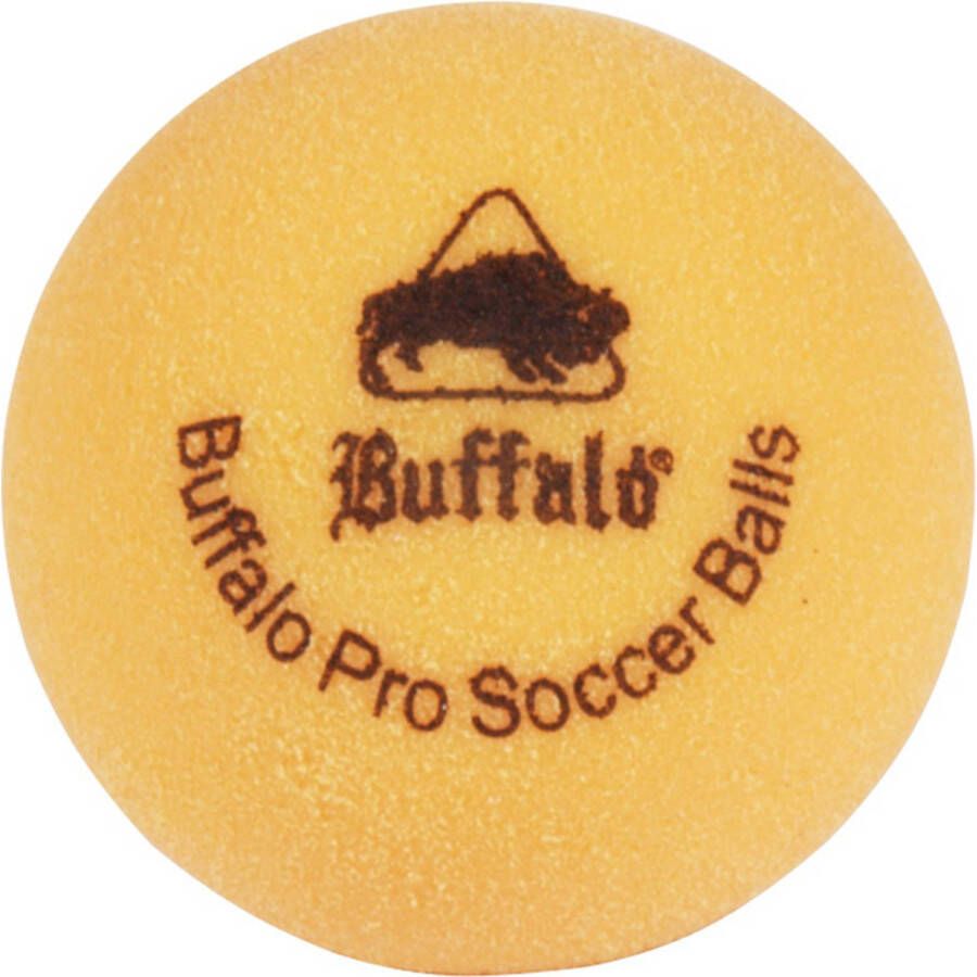 Buffalo Pro Set tafelvoetbalballetjes (geel)