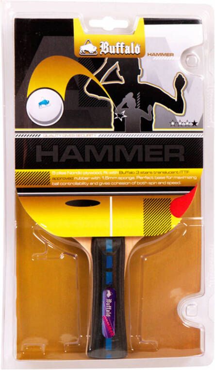 Buffalo Tafeltennis bat Hammer Tafeltennisbat Hammer
