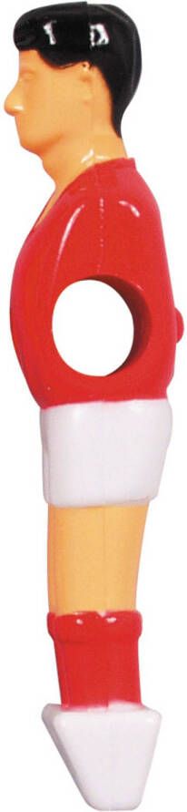 Buffalo Tafelvoetbalpoppen 13 mm 4 stuks (rood wit)