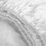 Cinderella Weekend Topper hoeslaken met split (tot 15 cm) Katoen 160x210 cm White - Thumbnail 4
