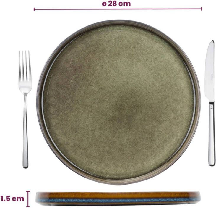 Cosy & Trendy Serviesset Quintana Green 18-Delig