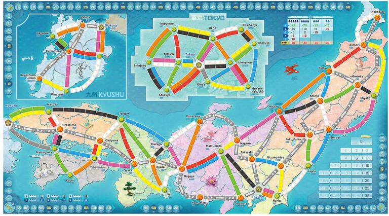 Days of Wonder Ticket to Ride japan & italy uitbreidingsspel