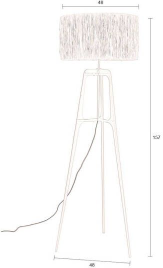 Dutchbone Afra vloerlamp staande lamp Paars Afra Vloerlamp Staande lamp Paars