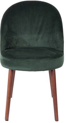 Dutchbone Barbara eetkamerstoel velours (set van 2)