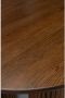 Dutchbone Ovale Eettafel Dean Walnootlook 220 x 90cm Bruin - Thumbnail 3